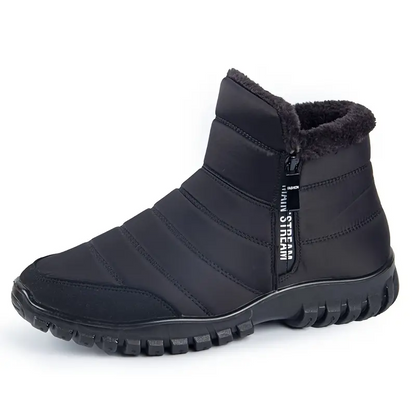 Men's thick warm snow boots