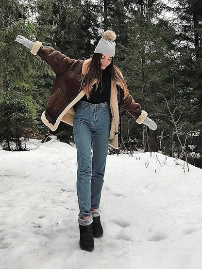 2024 Botas de neve femininas inverno botas de tornozelo quentes à prova d'água ao ar livre