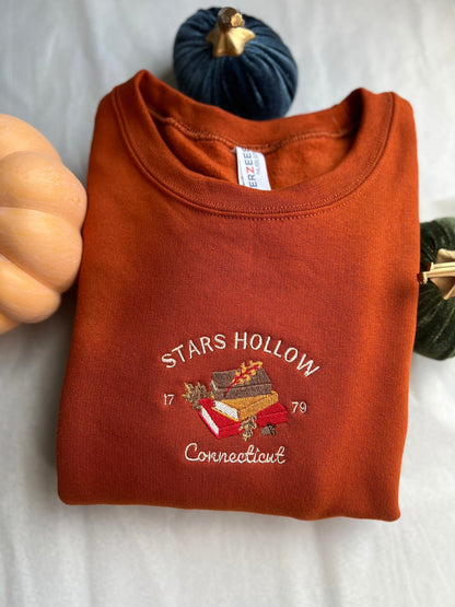 Stars Hollow Embroidered Sweatshirt