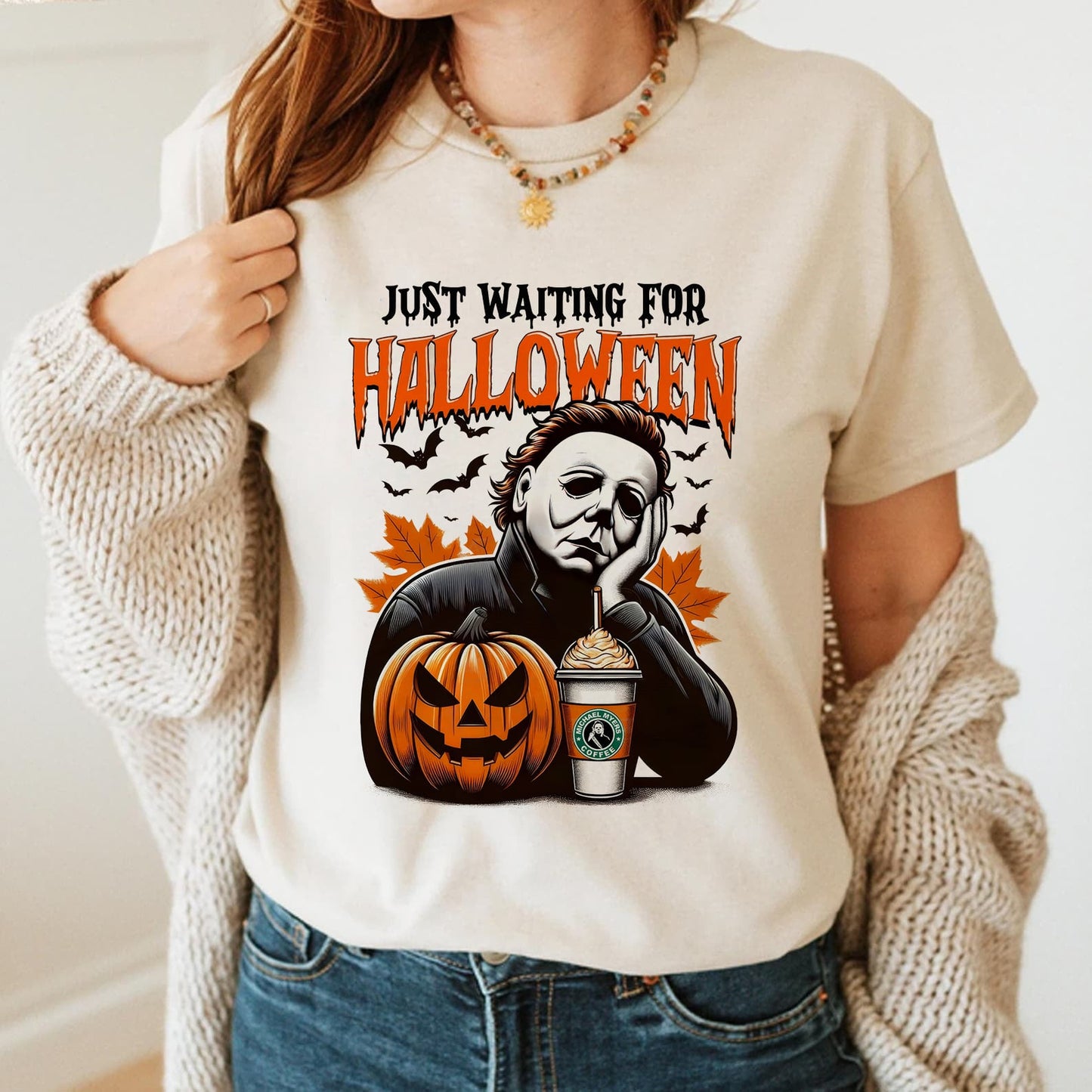 Just Waiting For the Halloween Mychael Myers T-shirt/Sweatshirt